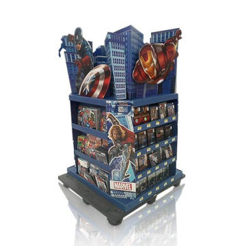 Film Elements Point of Purchase Cardboard Display for Retail